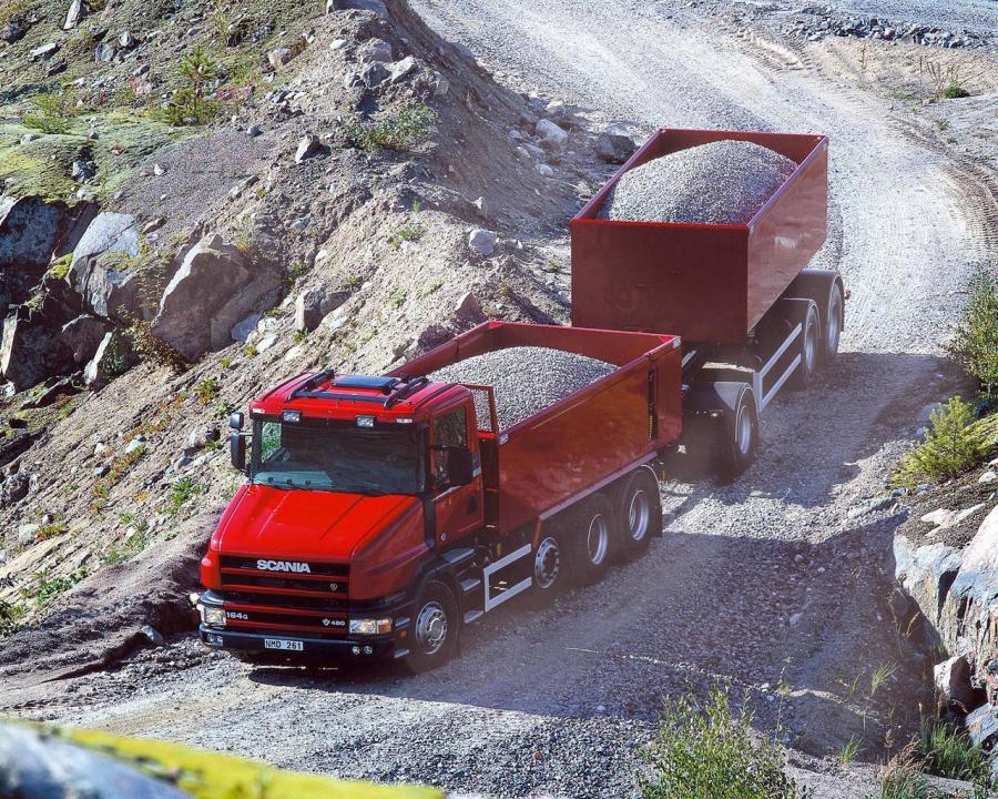  Scania T144G 480 8x2 Tipper 1995 года  (фото 1 из 1)